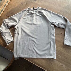 Lululemon Athletica Light Gray Crewneck